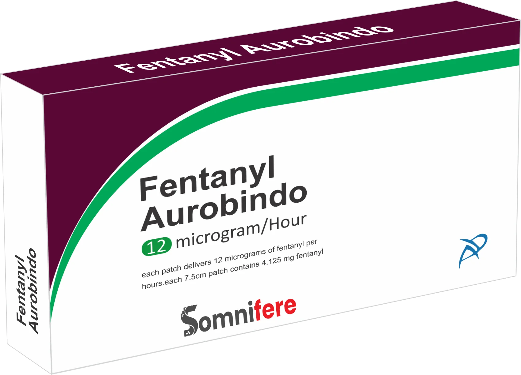 Aurobindo Fentanyl Patch 12 microgrammes Somnifere.net