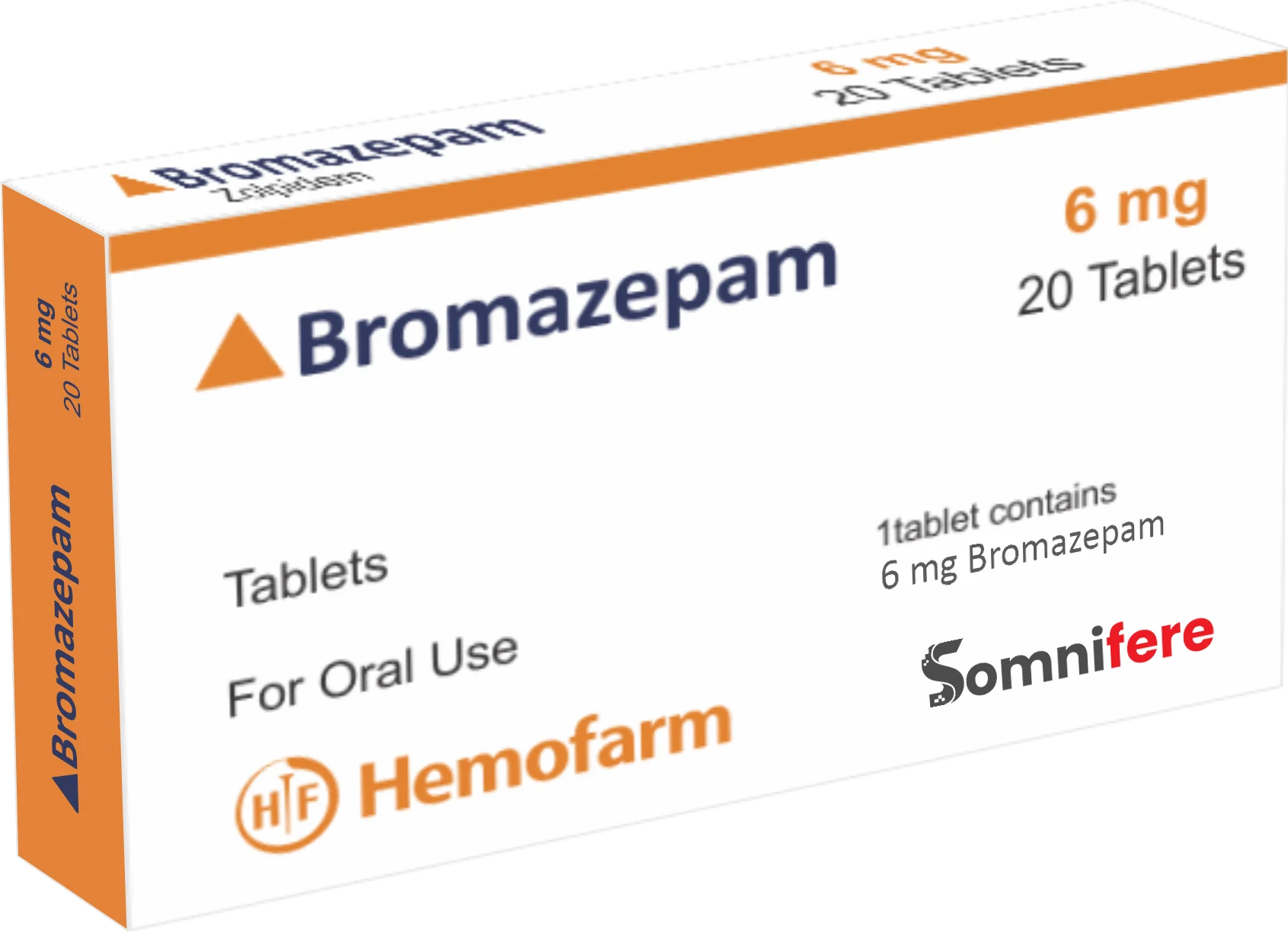 Bromazepam 6 mg Somnifere.net