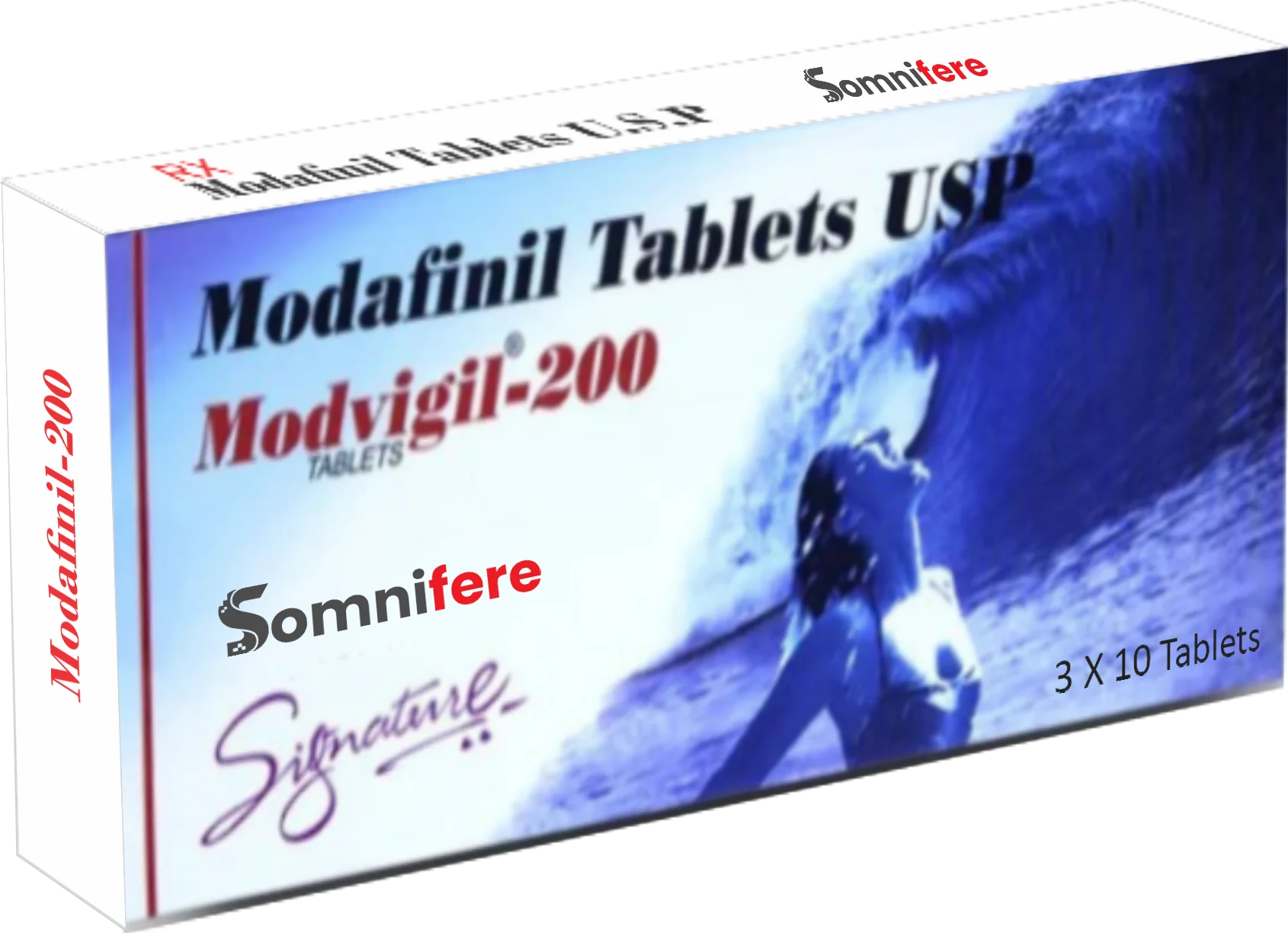 Modafinil 200mg 30 Comprimés