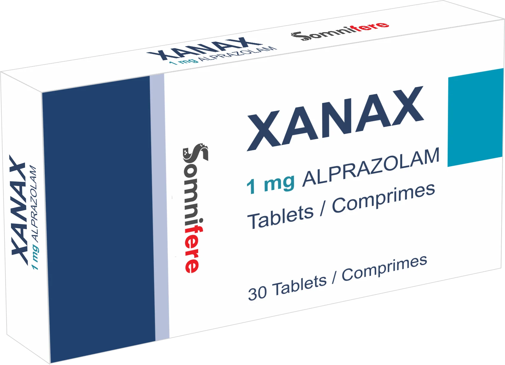 Xanax 1 mg Alprazolam Somnifere.net