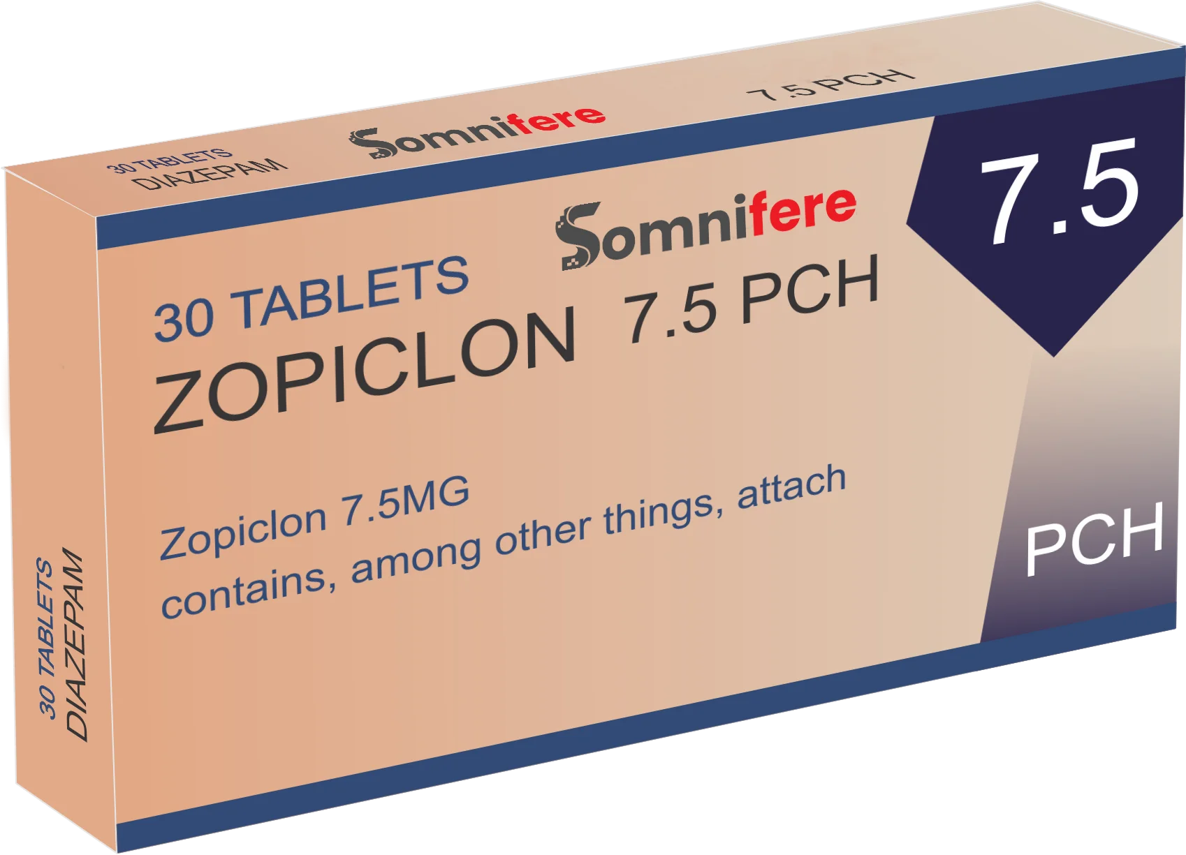 Zopiclone 7.5mg 30 Comprimés