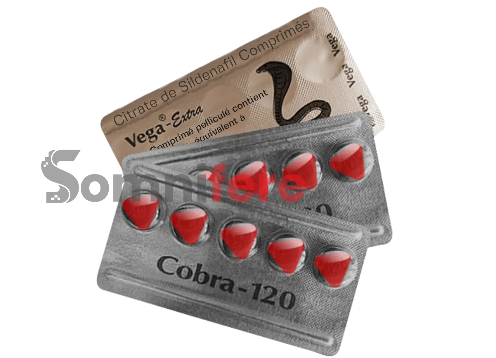 Cobra 120mg Citrate de Sildenafil somnifere.net