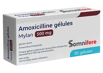Amoxicilline 500mg 30 Gélules Somnifere.net