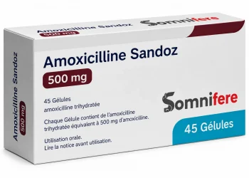 Amoxicilline Sandoz 500mg 45 Gélules