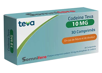 Codeine 10 mg 30 Comprimés- Somnifere.net