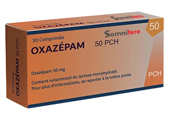 Oxazepam 50 mg 30 Comprimés- Somnifere.net